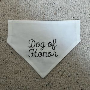 Dog of Honor Bandana